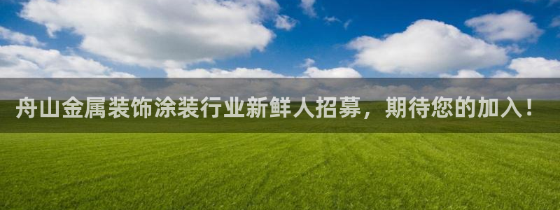美高梅酒店全年自助：舟山金属装饰涂装行业